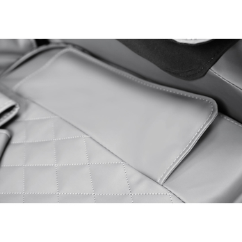 Relaxačné kreslo SULORAO krémová/sivá 11