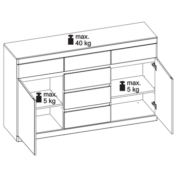 Komoda SUMMER 41 dub sanremo 2