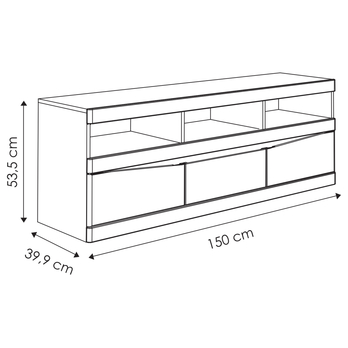 TV stolík  SUMMER 51 dub sanremo 3