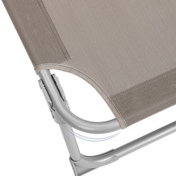 Záhradné ležadlo SUNSET hnedá 5