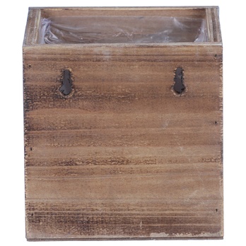 Obal na kvetináč ŠUPLÍK drevo, šírka 12 cm 4