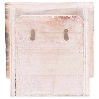 Obal na kvetináč ŠUPLÍK drevo, šírka 13 cm 4