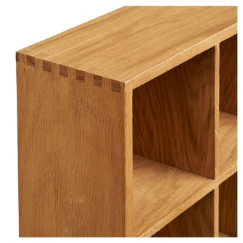 Nástenný regál SURAO dub 3