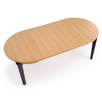 Jedálenský stôl SURBES dub/čierna 5
