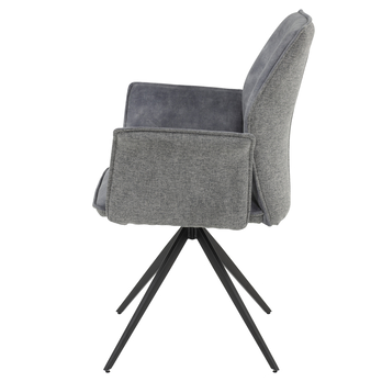 Stolička SUSANNE I S sivá, sada 4 ks 4