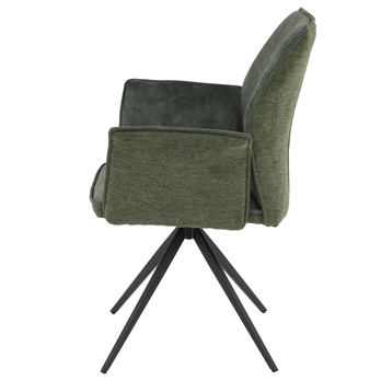 Stolička SUSANNE I S olivová, sada 4 ks 4