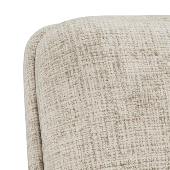 Kreslo s podnožkou SUTON béžová 4