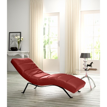 Leňoška SWING BLACK červená 1