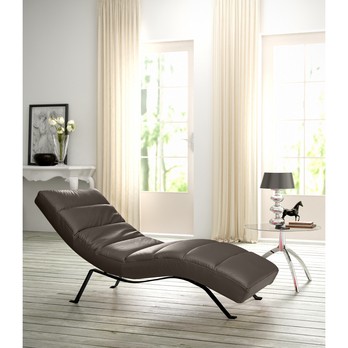 Leňoška SWING BLACK tmavohnedá 1