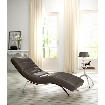 Leňoška SWING SILVER tmavohnedá 1