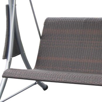 Záhradná hojdačka SWING sivá 3