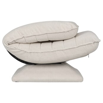 Relaxačné kreslo SWIVEL 2 krémová 3