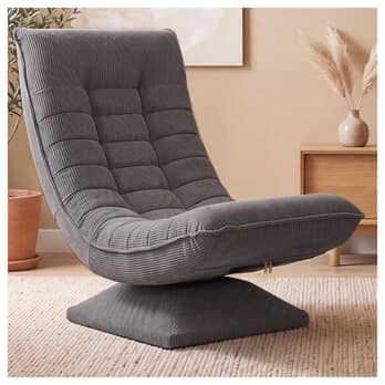 Relaxačné kreslo SWIVEL 2 sivá 1