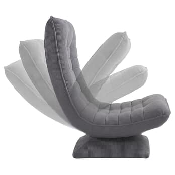 Relaxačné kreslo SWIVEL 2 sivá 3