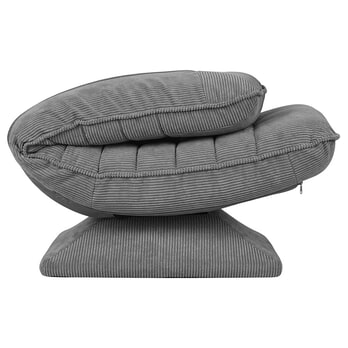 Relaxačné kreslo SWIVEL 2 sivá 4