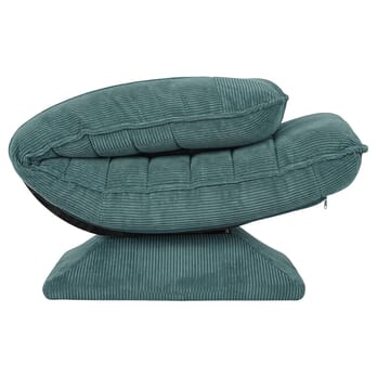 Relaxačné kreslo SWIVEL 2 sivozelená 3