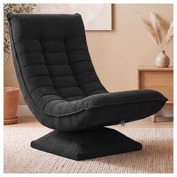 Relaxačné kreslo SWIVEL 2 čierna 1