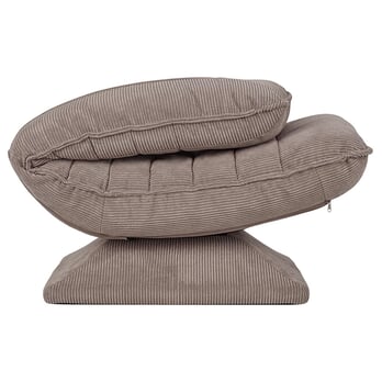 Relaxačné kreslo SWIVEL 2 sivohnedá 3