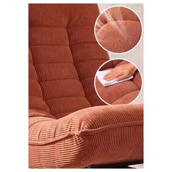 Relaxačné kreslo SWIVEL 2 terakota 2