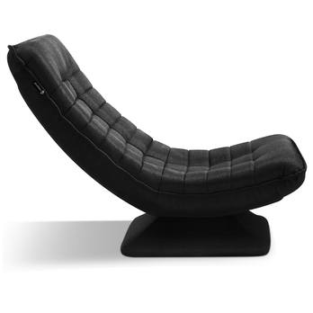 Relaxačné kreslo SWIVEL čierna 3