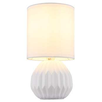 Stolná lampa SYLAS biela 3
