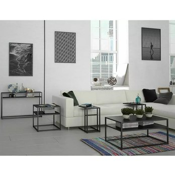 Prístavný stolík SYMPHONY 3 čierna 1