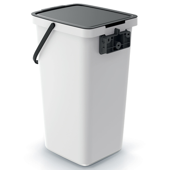 Odpadkový kôš SYSTEMA Q COLLECT sivá/čierna, 25 L 1