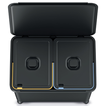 Kôš na triedený odpad SYSTEMA čierna 1