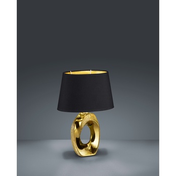 Stolná lampa TABA 1 zlatá/čierna 2