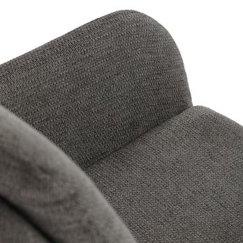 Jedálenská stolička TABER sivá/čierna 7