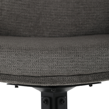 Jedálenská stolička TABER sivá/čierna 10