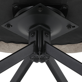 Jedálenská stolička TABER béžová/čierna 11