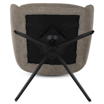 Jedálenská stolička TABER béžová/čierna 12