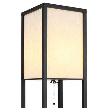 Stojacia lampa TABITHA čierna 2