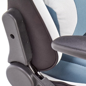 Herné kreslo TACARI sivá/tyrkysová 7