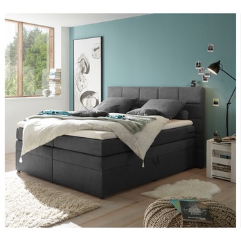 Posteľ boxspring TACOMA 3 antracitová, 180x200 cm 1