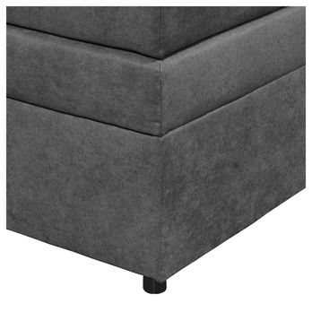 Posteľ boxspring TACOMA 3 antracitová, 180x200 cm 4