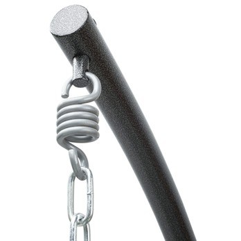 Závesné kreslo TAHITI  mocca hnedá/krémová 5