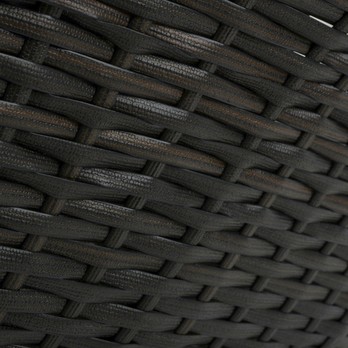 Závesné kreslo TAHITI  mocca hnedá/krémová 9