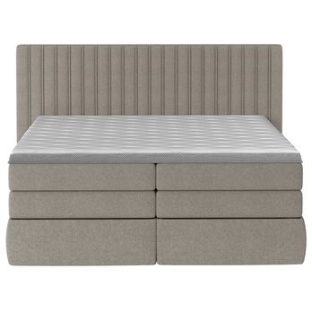 Posteľ boxspring TAIFA béžová, 160x200 cm 3