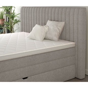 Posteľ boxspring TAIFA béžová, 160x200 cm 4