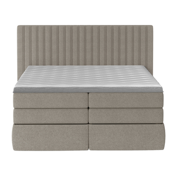 Posteľ boxspring TAIFA béžová, 140x200 cm 3