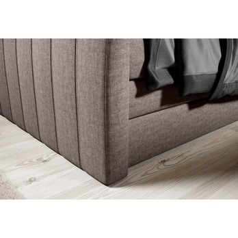 Posteľ boxspring TAJA sivohnedá, 180x200 cm 4