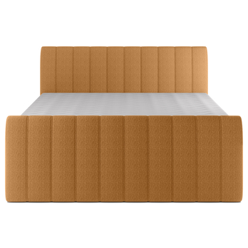 Posteľ boxspring TAJA oranžová, 180x200 cm 3