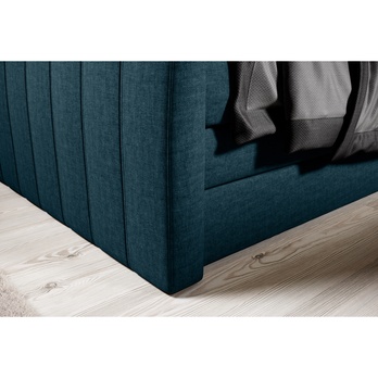 Posteľ boxspring TAJA modrá, 180x200 cm 5