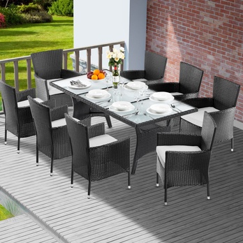 Záhradný stôl TAKEO 3 čierna 1