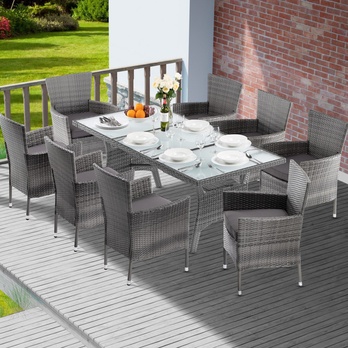 Záhradný stôl TAKEO 3 sivá 1