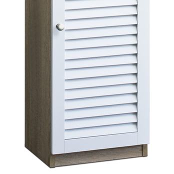 Kúpeľňová skrinka TALL dub sonoma/biela 3