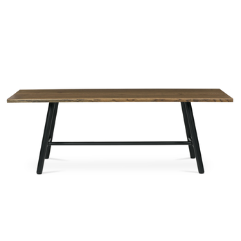 Jedálenský stôl TALVI orech/čierna, šírka 220 cm 1