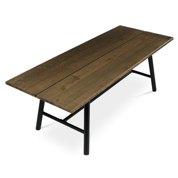 Jedálenský stôl TALVI orech/čierna, šírka 220 cm 3